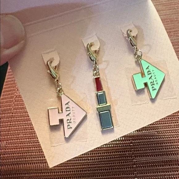 Prada Pink and Green Charms - Picture 8 of 8